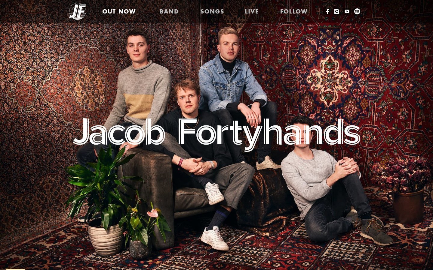 Desktop Screenshot der Website von: Jacob Fortyhands